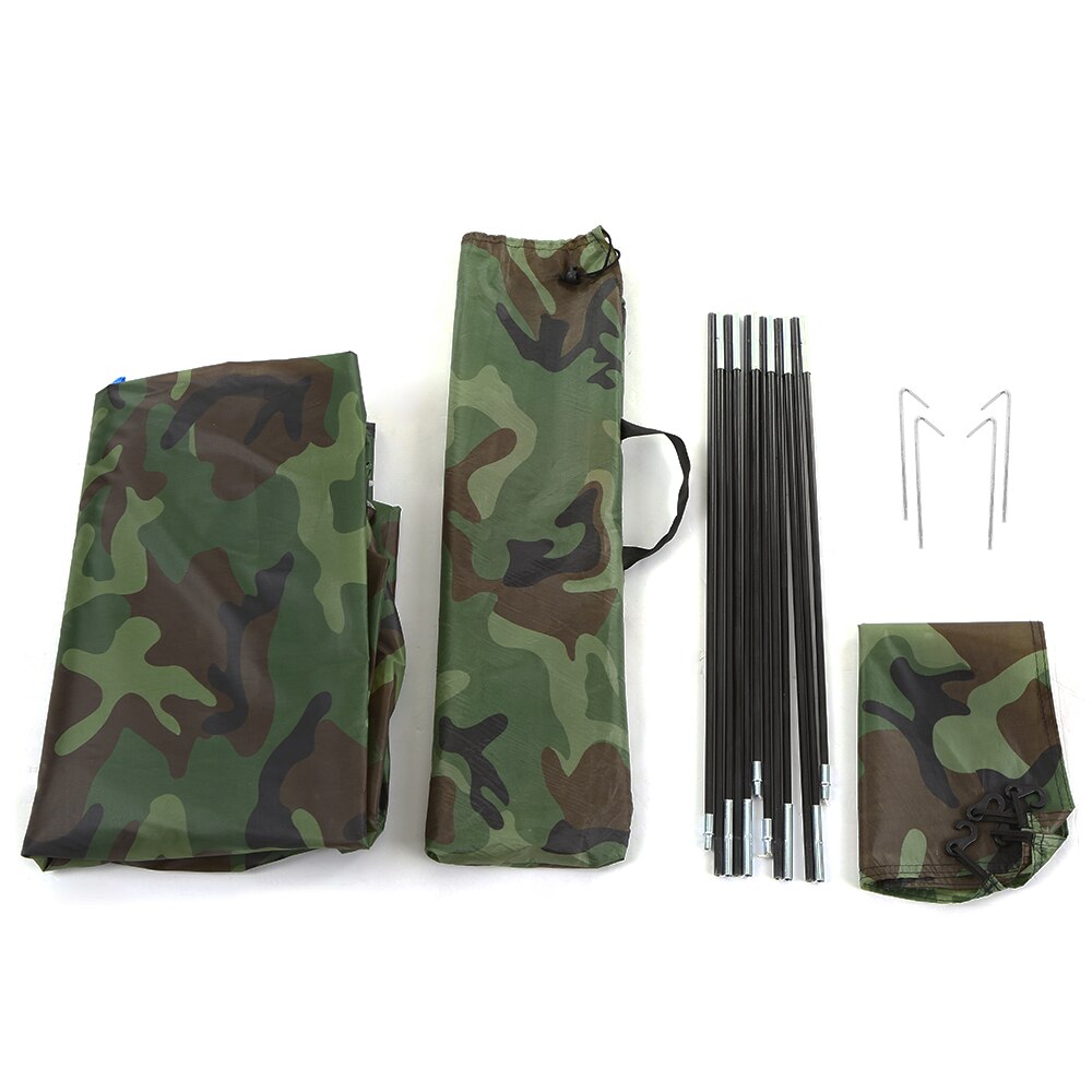 Cheap Goat Tents Camping Tent for 2 Person Single Layer Outdoor Portable Camouflage Handbag for Hiking Traveling Camping Equipment   